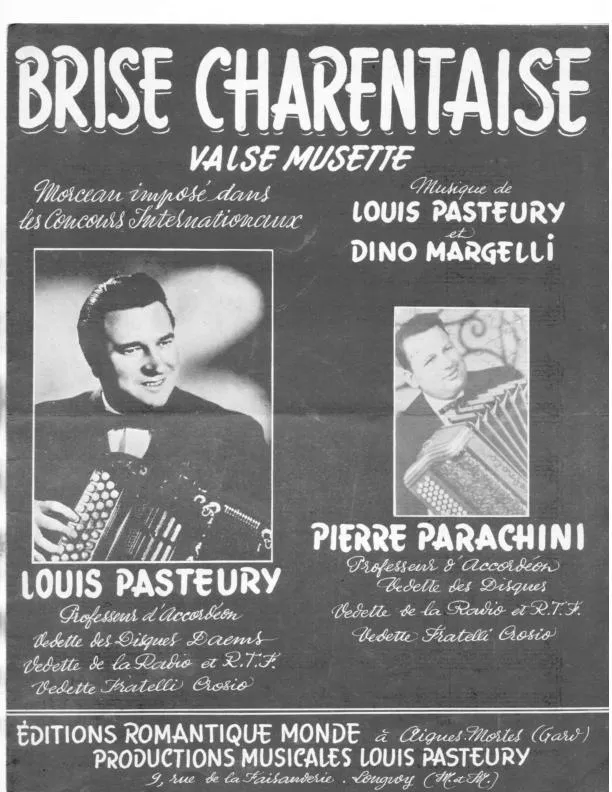 télécharger la partition d'accordéon Brise Charentaise (Valse Musette) au format PDF