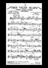 télécharger la partition d'accordéon Tres Veces Guapa (Guapa Guapa Guapa) (Arrangement : Yvonne Thomson) (Paso Doble) au format PDF