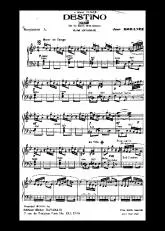 télécharger la partition d'accordéon Destino (Partie : Bandonéon A) (Tango) au format PDF