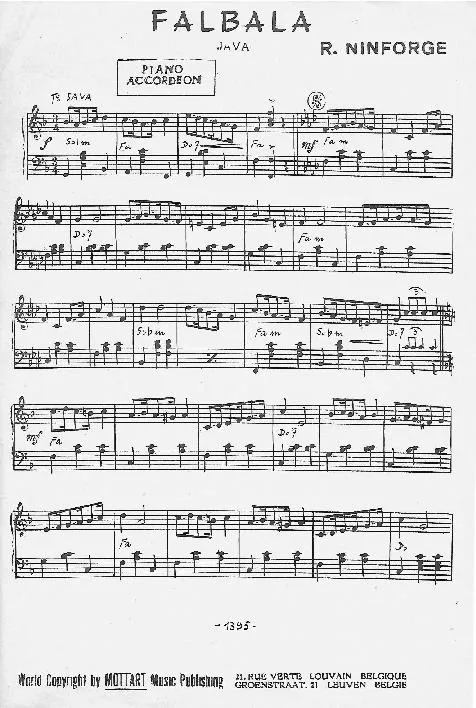 télécharger la partition d'accordéon Falbala (Orchestration) (Java)  au format PDF