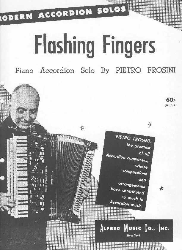 télécharger la partition d'accordéon Flashing Fingers (Valse Caprice) au format PDF