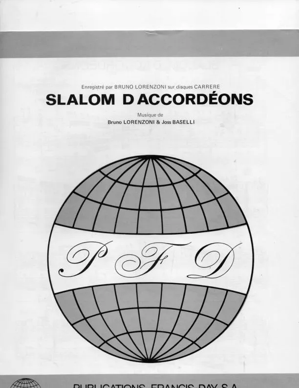 télécharger la partition d'accordéon Slalom d'Accordéons au format PDF