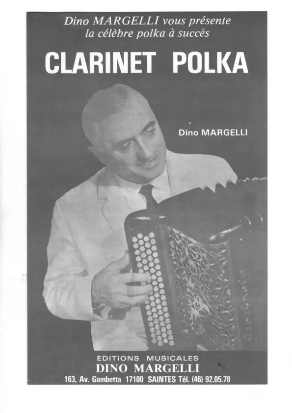 télécharger la partition d'accordéon Clarinet Polka au format PDF