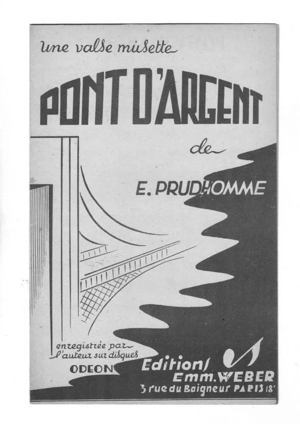 télécharger la partition d'accordéon Pont d'argent (Valse Musette) au format PDF