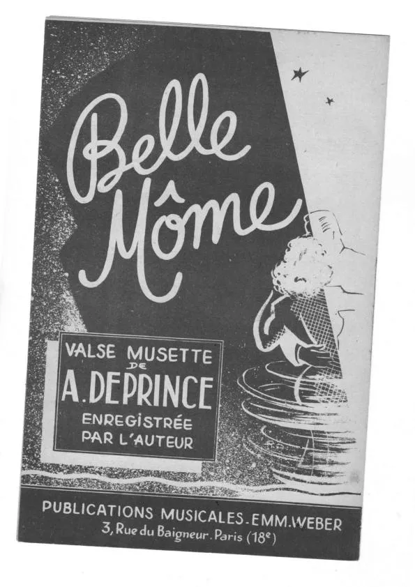 télécharger la partition d'accordéon Belle Môme (Valse Musette) au format PDF