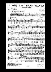 télécharger la partition d'accordéon L'air de San Pedro (Habanera Rumba) au format PDF