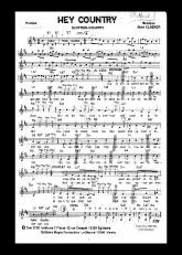 télécharger la partition d'accordéon Hey Country (Scottish Country) au format PDF