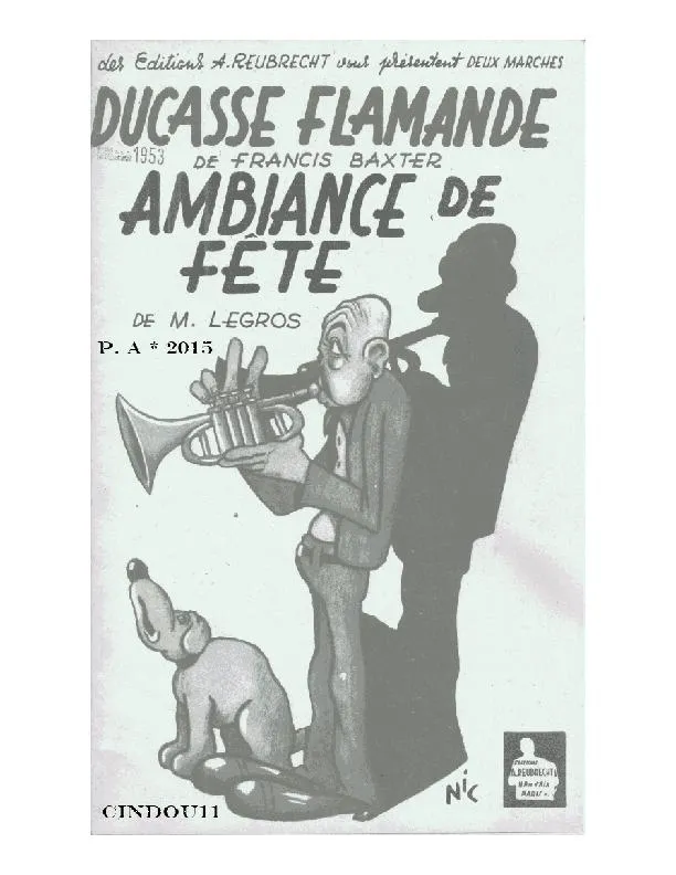 télécharger la partition d'accordéon Ambiance de fête (Orchestration Complète) (Marche) au format PDF