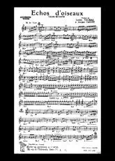télécharger la partition d'accordéon Echos d'Oiseaux (Valse Musette) au format PDF