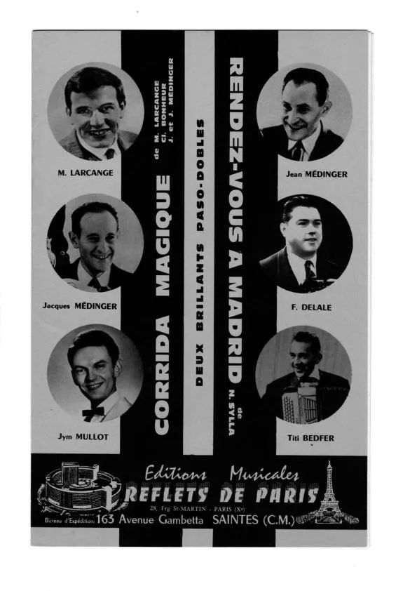 télécharger la partition d'accordéon Corrida Magique (Arrangement Nady Sylla) (Orchestration) (Paso Doble) au format PDF