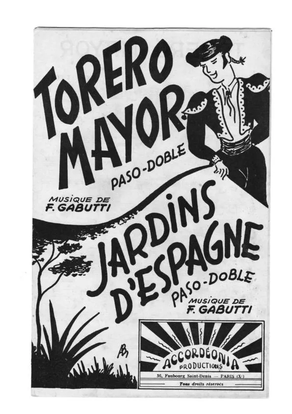télécharger la partition d'accordéon Torero Mayor (Orchestration) (Paso Doble) au format PDF