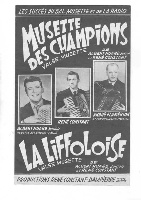 télécharger la partition d'accordéon Musette des champions (Valse) au format PDF