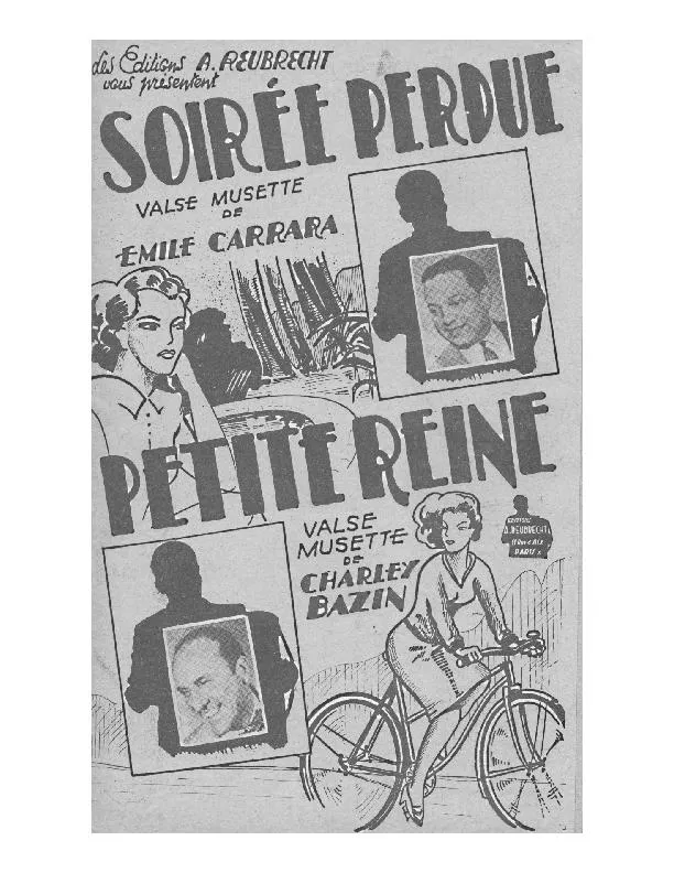 télécharger la partition d'accordéon Soirée perdue (Orchestration Complète) (Valse) au format PDF