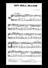 télécharger la partition d'accordéon Gin Mill Blues au format PDF