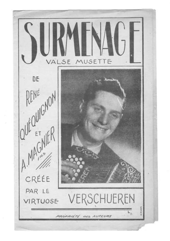télécharger la partition d'accordéon Surmenage (Valse Musette) au format PDF