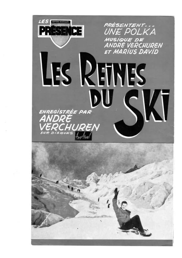 télécharger la partition d'accordéon Les reines du ski (Orchestration Complète) (Polka) au format PDF
