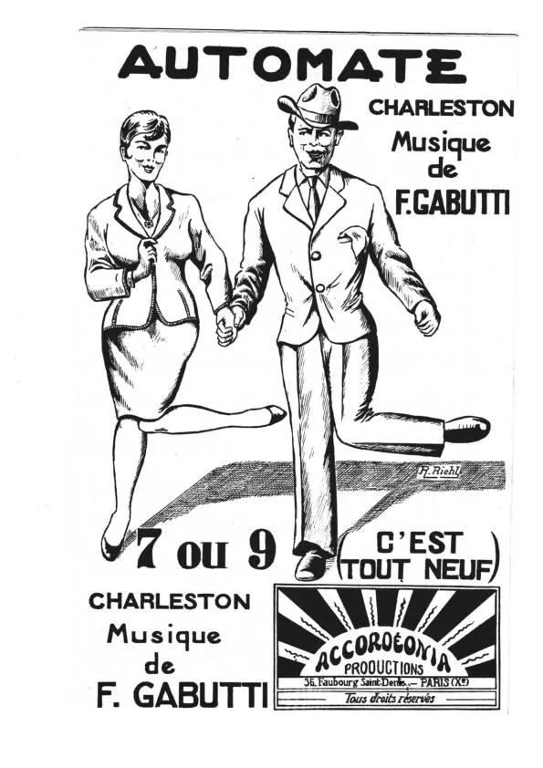 télécharger la partition d'accordéon Automate (Orchestration Complète) (Charleston) au format PDF