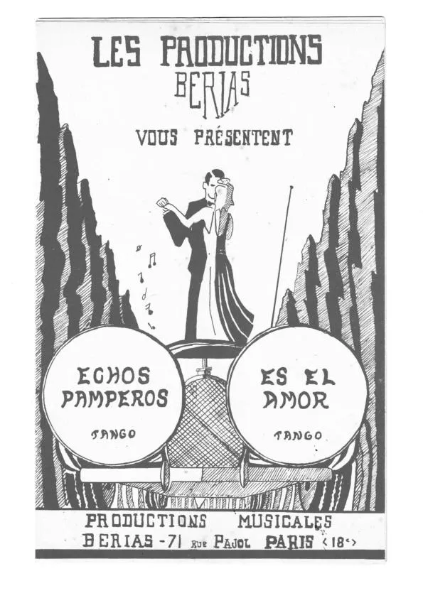 télécharger la partition d'accordéon Echos Pamperos (Orchestration Complète) (Tango) au format PDF