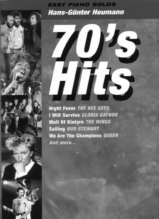 télécharger la partition d'accordéon Easy Piano Solos : 70's Hits (20 titres) au format PDF