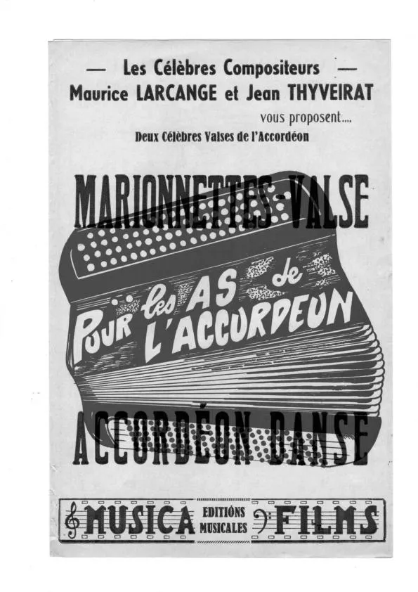 télécharger la partition d'accordéon Marionnettes Valse au format PDF