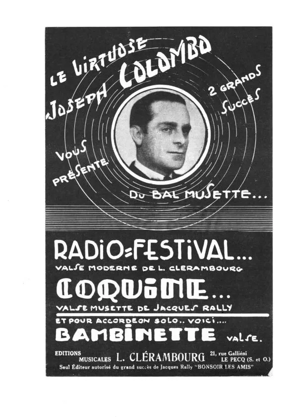 télécharger la partition d'accordéon Radio Festival + Coquine + Bambinette (Valse) au format PDF