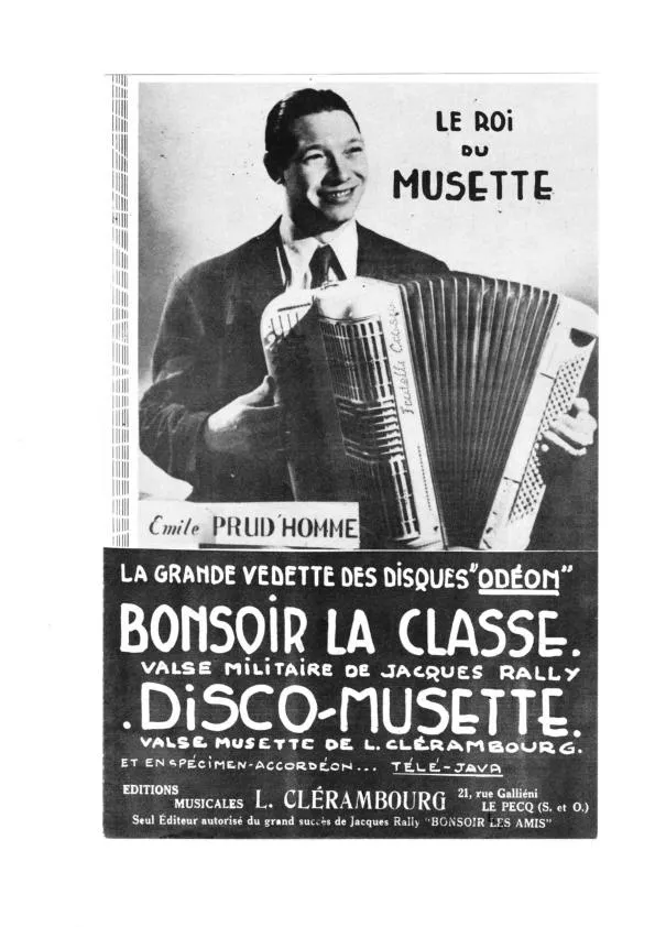 télécharger la partition d'accordéon Disco Musette (Valse) au format PDF