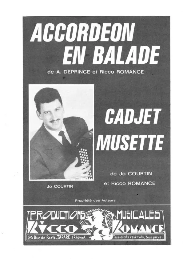 télécharger la partition d'accordéon Accordéon en balade (Valse Musette) au format PDF