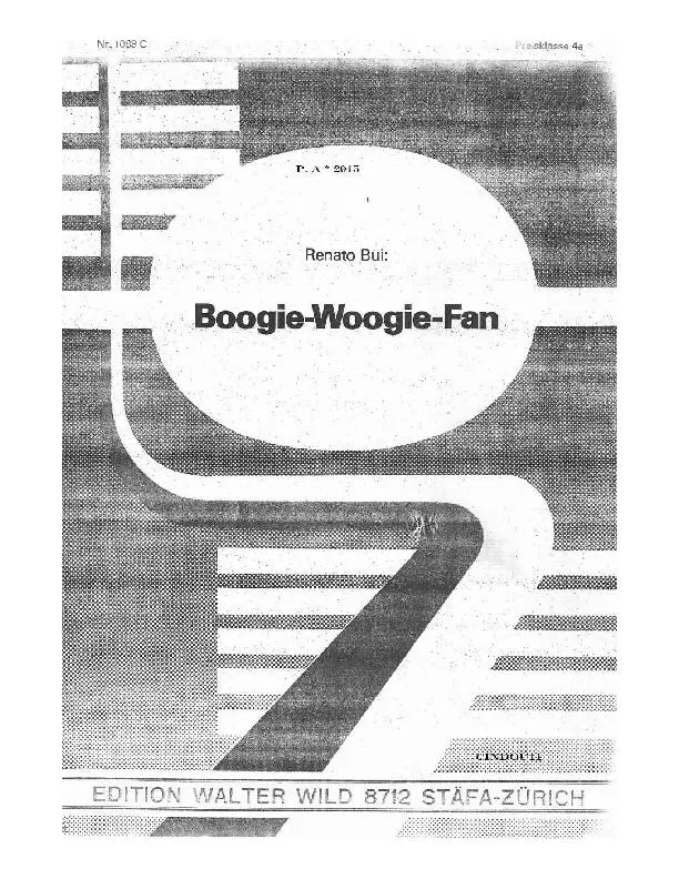 télécharger la partition d'accordéon Boogie Woogie Fan au format PDF