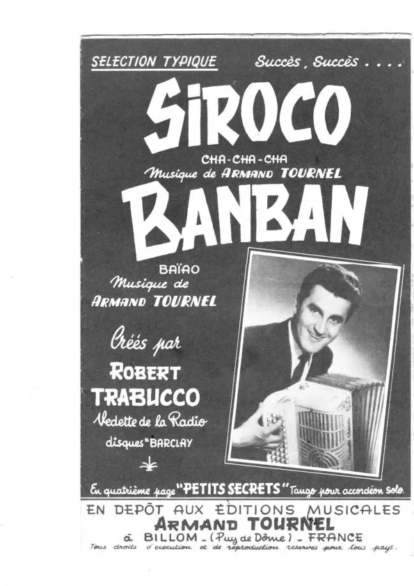 télécharger la partition d'accordéon Siroco (Orchestration) au format PDF