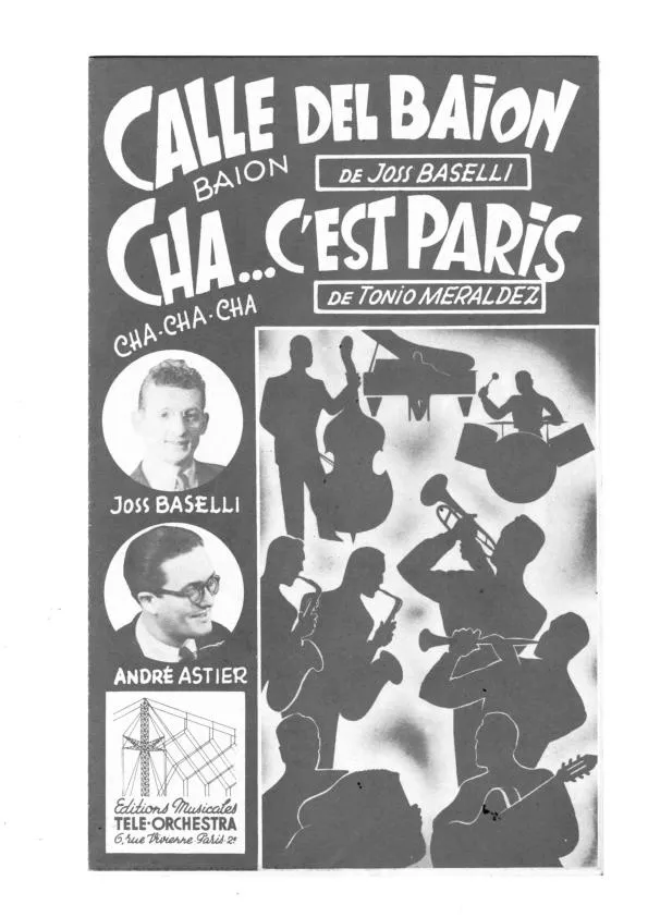 télécharger la partition d'accordéon Calle del baion (Orchestration) au format PDF