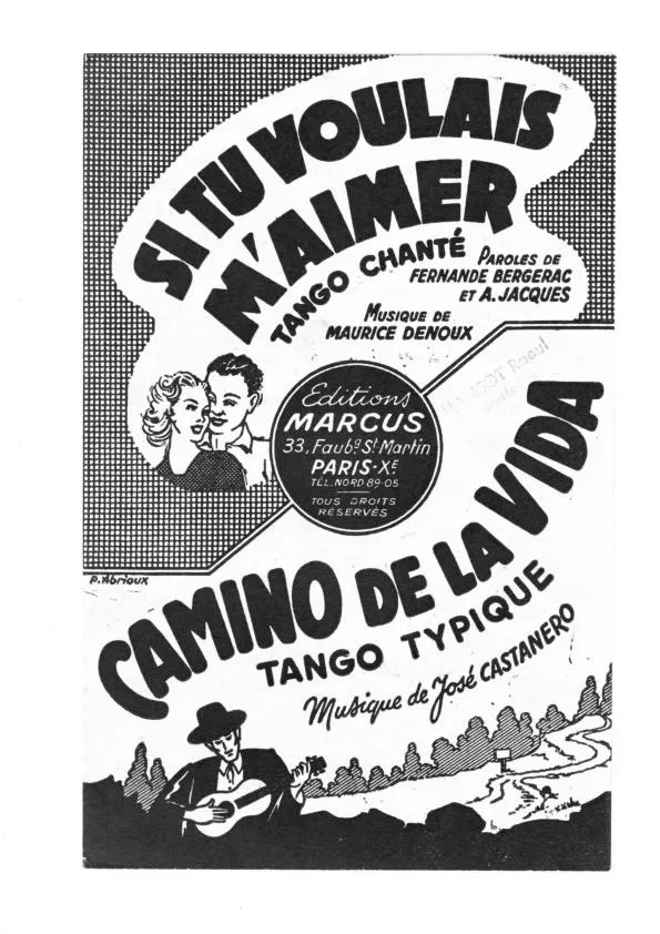 télécharger la partition d'accordéon Camino de la vida (Orchestration) (Tango) au format PDF