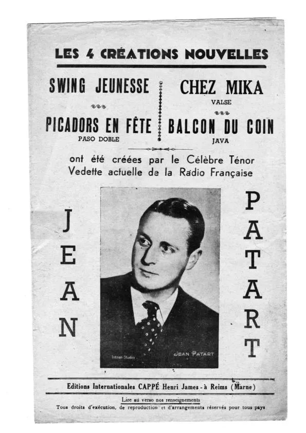 télécharger la partition d'accordéon Les 4 créations nouvelles (Swing Jeunesse + Chez Mika + Picardors en fête + Balcon du coin) au format PDF