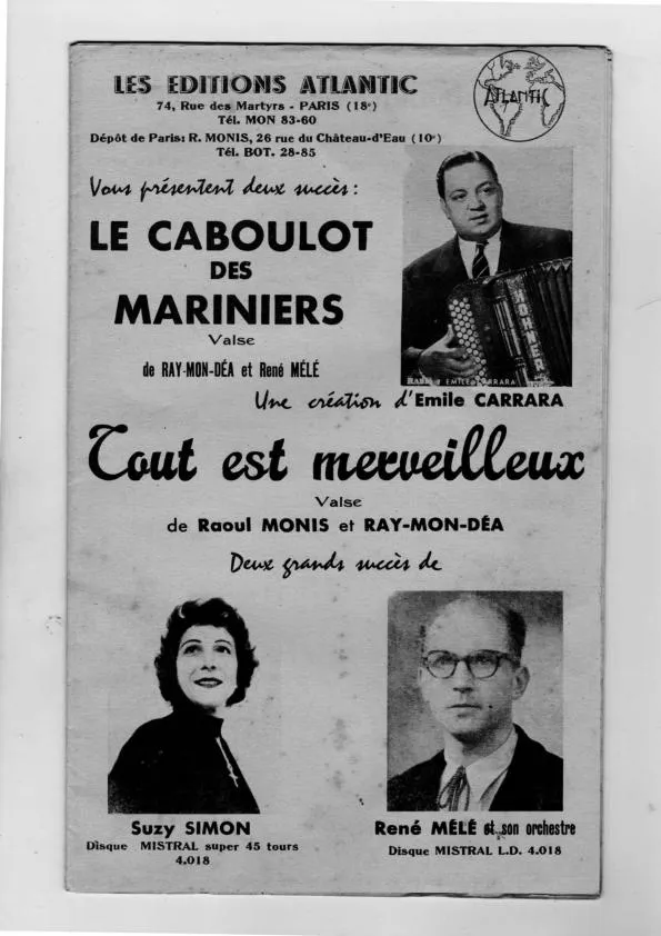 télécharger la partition d'accordéon Le caboulot des mariniers (Orchestration Complète) (Valse) au format PDF