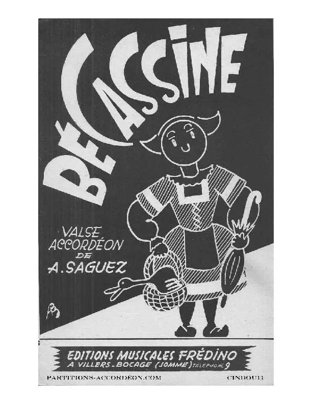 télécharger la partition d'accordéon Bécassine (Orchestration) (Valse) au format PDF