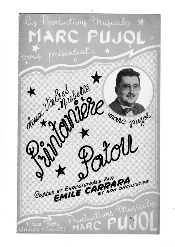 télécharger la partition d'accordéon Printanière + Patou (Valse) au format PDF