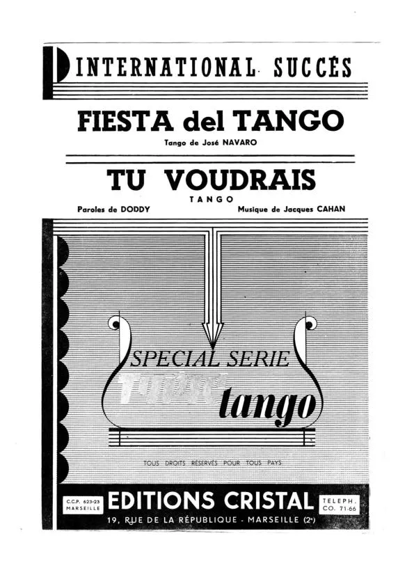 télécharger la partition d'accordéon Fiesta del Tango (Orchestration) au format PDF