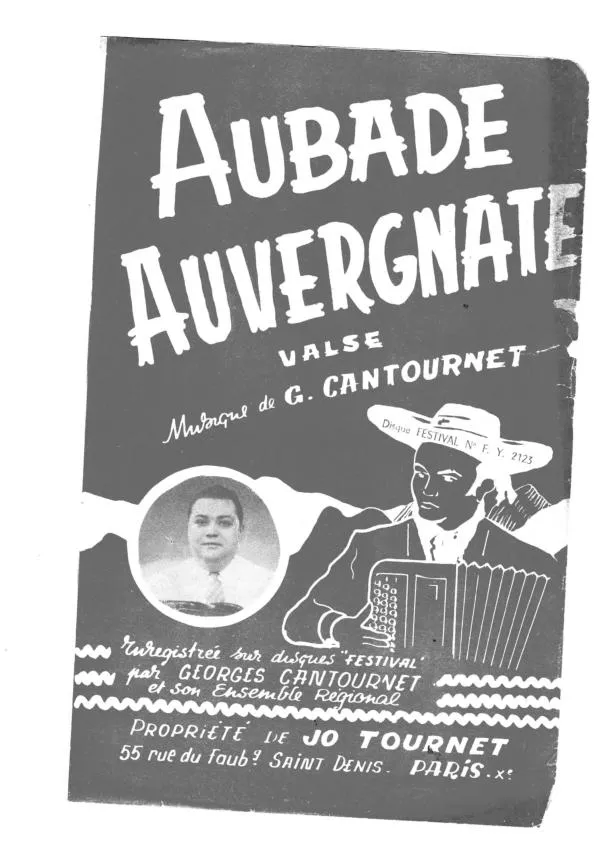 télécharger la partition d'accordéon Aubade Auvergnate (Valse) au format PDF