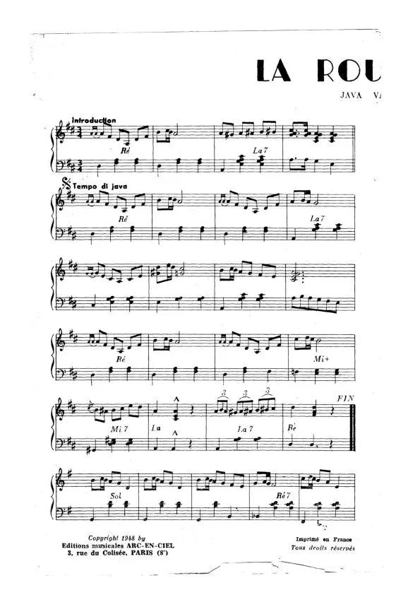 télécharger la partition d'accordéon La roublarde + La boscotte + Marceline (Java + Valse) au format PDF