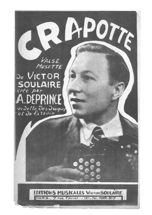 télécharger la partition d'accordéon Crapotte (Valse Musette) au format PDF