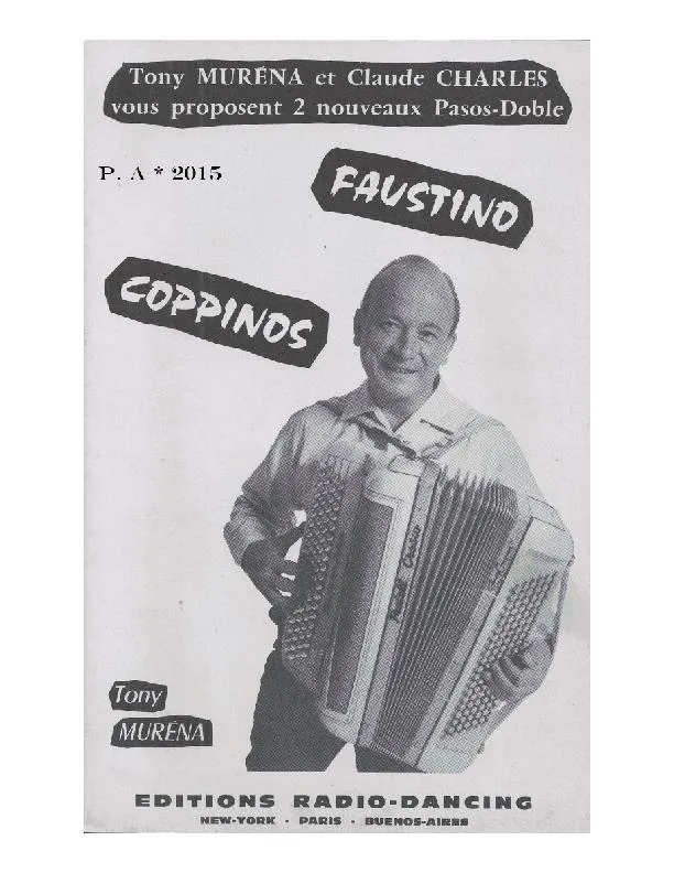 télécharger la partition d'accordéon Coppinos (Orchestration Complète) (Paso Doble) au format PDF