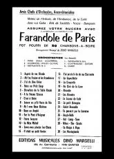 télécharger la partition d'accordéon Farandole de Paris (Accordéon + Piano-Accordéon) (Pot Pourri) au format PDF