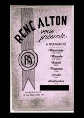 télécharger la partition d'accordéon Recueil : René Alton vous présente 6 nouveautés (Orchestration Complète) (Arrangement G Carlo) (Morojave + Manolo + Brazil + Tropezon + Prater + Hollandia) au format PDF