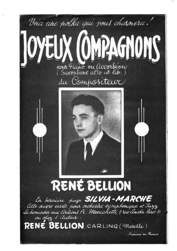 télécharger la partition d'accordéon Joyeux Compagnons (Polka) au format PDF