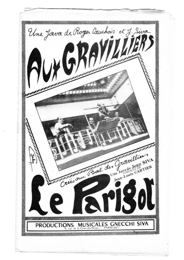 télécharger la partition d'accordéon Aux Gravilliers + Le Parigot (Java) au format PDF