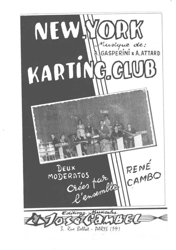 télécharger la partition d'accordéon New York Club (Orchestration) au format PDF