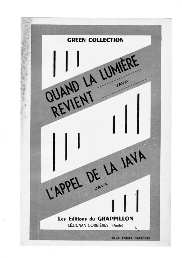 télécharger la partition d'accordéon Quand la lumière revient (Deux Accordéons) (Java) au format PDF