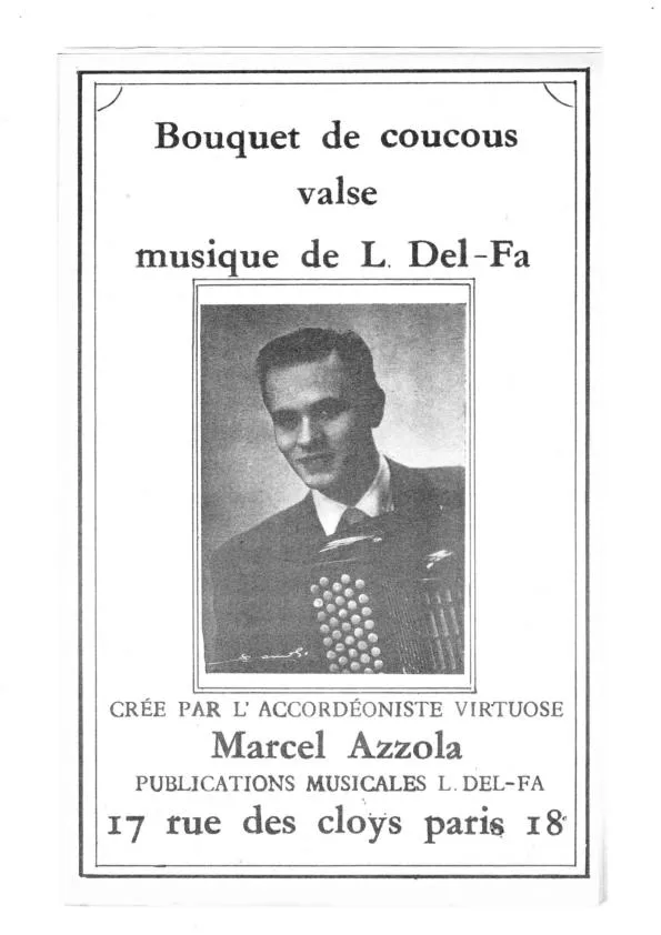 télécharger la partition d'accordéon Bouquet de coucous (Valse) au format PDF