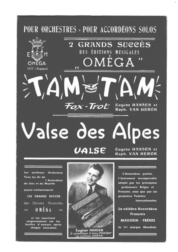 télécharger la partition d'accordéon Tam Tam (Orchestration Complète) (Fox Trot) au format PDF