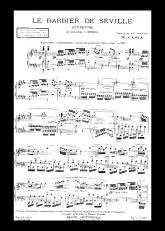 télécharger la partition d'accordéon Le barbier de Séville (Arrangement Marcel Camia) au format PDF