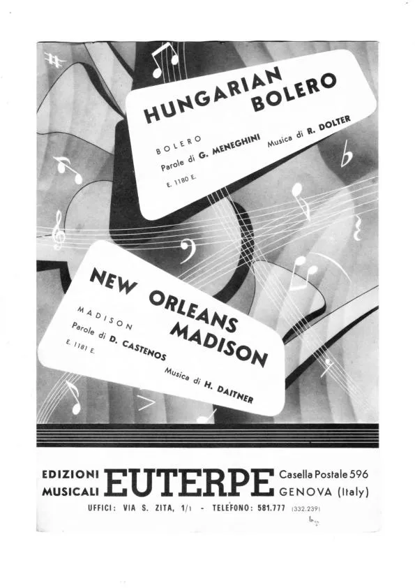 télécharger la partition d'accordéon Hungarian Boléro (Orchestration) au format PDF